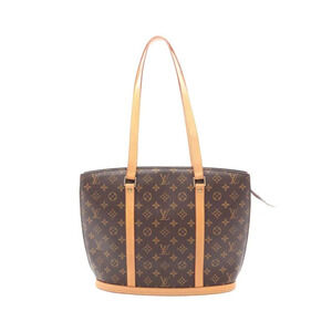Louis Vuitton Babylon Monogram Shoulder Bag Canvas Leather Brown